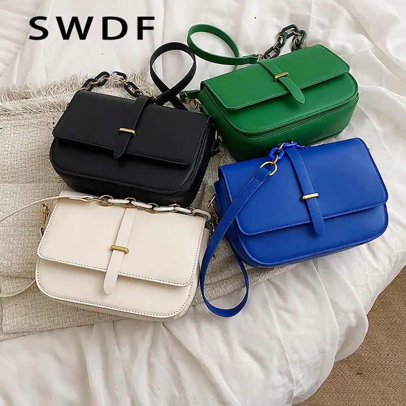 Women's Pu Leather Crossbody Bag