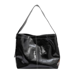 Large Crossbody Bag Vintage Leather High Capacity Hobo Handbag
