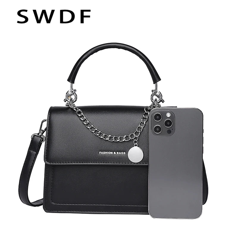 Large Capacity Shoulder Bag for Women PU Messenger Tote Handbags