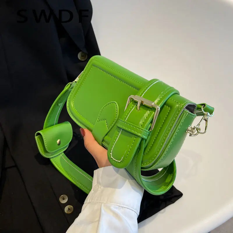 Small Woven Crossbody Shoulder Bag for Women