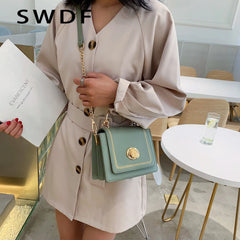 Women's PU Leather Crossbody Bag Summer Shoulder Handbag