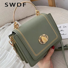 Women's PU Leather Crossbody Bag Summer Shoulder Handbag
