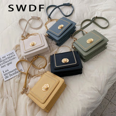 Women's PU Leather Crossbody Bag Summer Shoulder Handbag