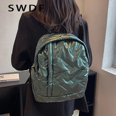 Waterproof Ultralight Down Backpack for Women
