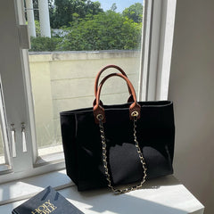 Women Canvas Shoulder Bags Ladies Tote Bags Casual Handbags