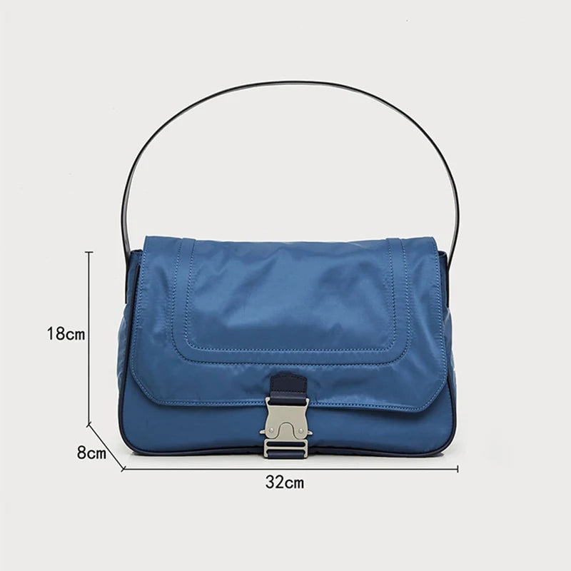 Sac A Main Femme Retro Shoulder Bag Lock Handbag