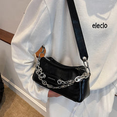 Y2K Stylish Retro Chain Messenger Shoulder Bag for Women