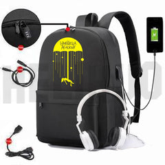 The Umbrella Academy Backpack USB Charging Bag Softback
