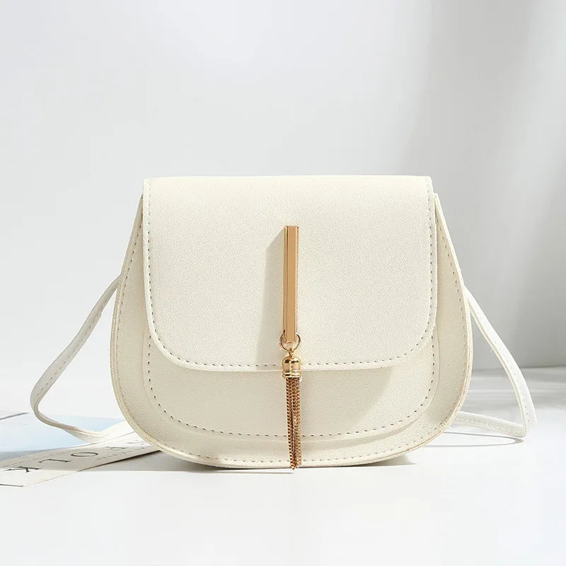 Small PU Leather Crossbody Shoulder Chest Bag for Women