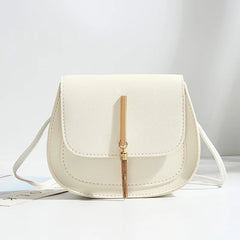 Small PU Leather Crossbody Shoulder Chest Bag for Women