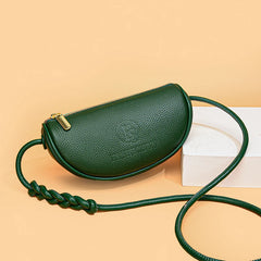 Women's Cowhide Leather Shoulder Bag Handbag