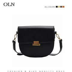 Vintage Leather Crossbody Bag Small Handbag
