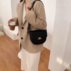 Vintage Leather Crossbody Bag Small Handbag