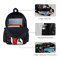 Saint Dime Backpacks Men's & Women's School Zipper Close Backpack