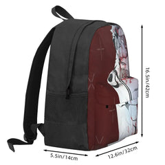 Sakuna - Jujutsu Kaisen V11 Backpacks Men's and Women's Retro Travel Backpack