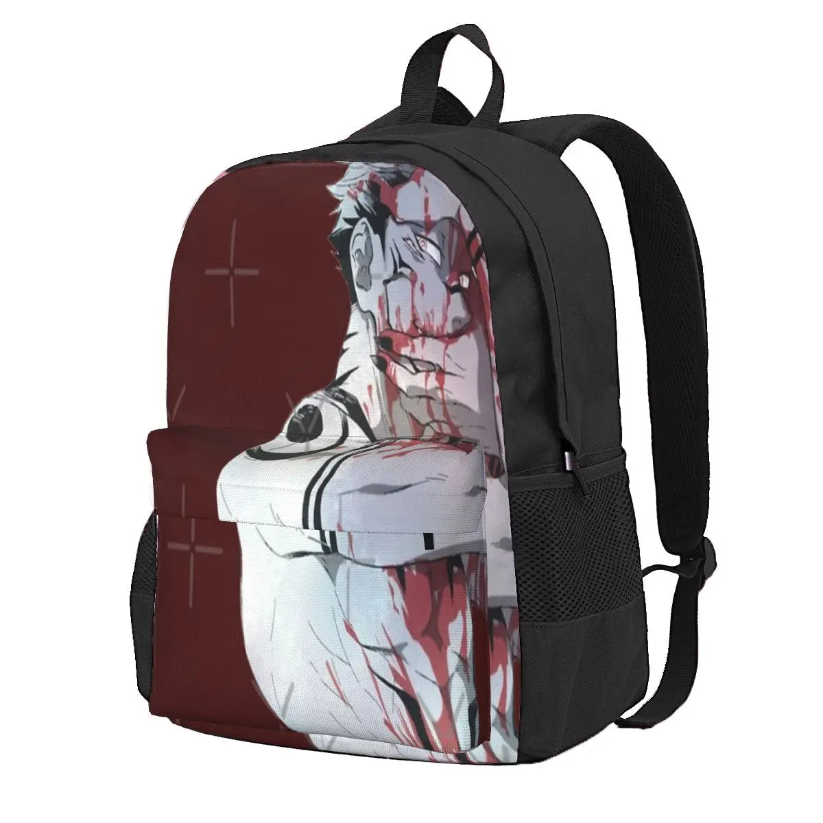 Sakuna - Jujutsu Kaisen V11 Backpacks Men's and Women's Retro Travel Backpack