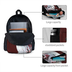 Sakuna - Jujutsu Kaisen V11 Backpacks Men's and Women's Retro Travel Backpack