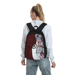 Sakuna - Jujutsu Kaisen V11 Backpacks Men's and Women's Retro Travel Backpack