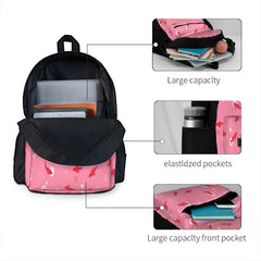 Sakura Shark Backpacks Men's & Women's Anime School Bag