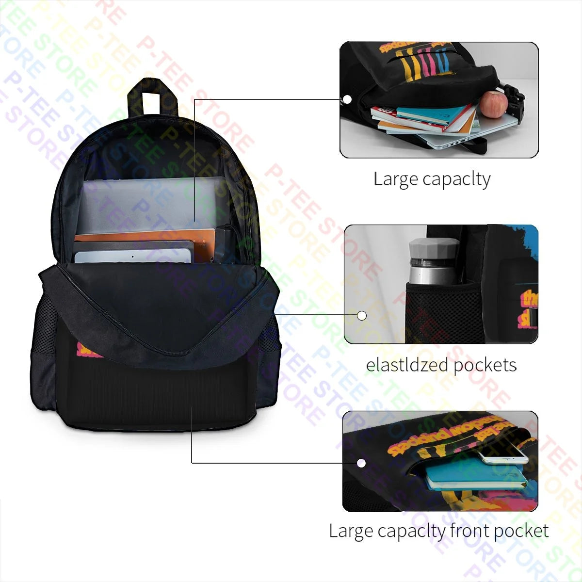 The Last Shadow Puppets Backpack School Style Storage Bag