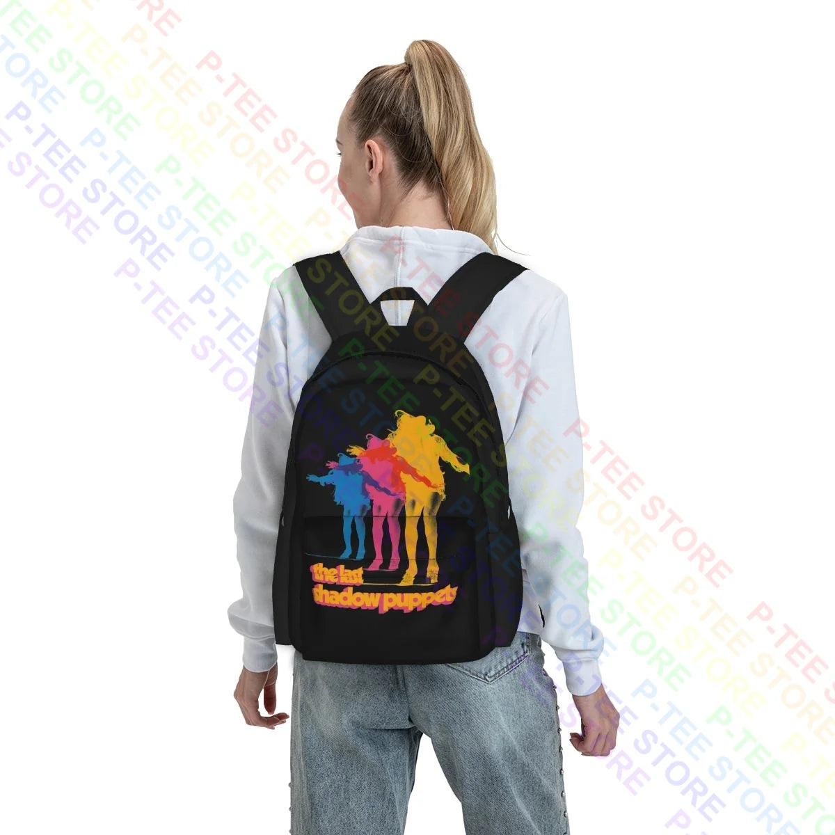 The Last Shadow Puppets Backpack School Style Storage Bag