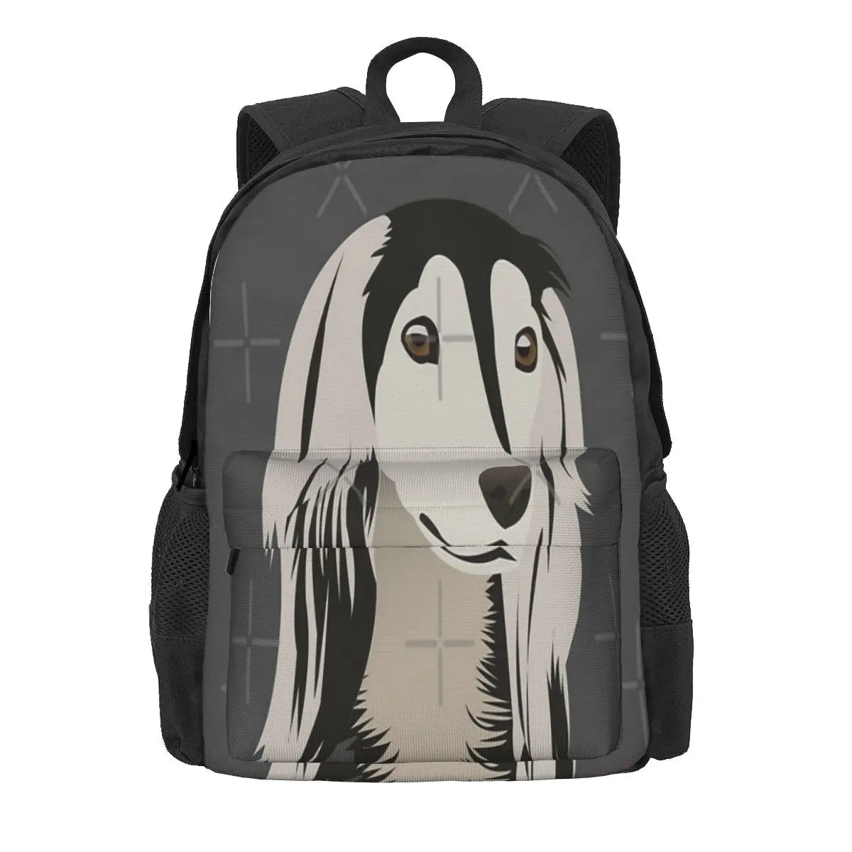 Saluki Dog Backpacks Men's Women's Kids Summer Backpack