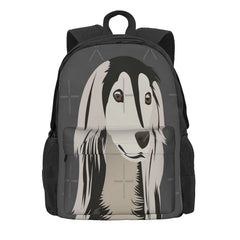 Saluki Dog Backpacks Men's Women's Kids Summer Backpack