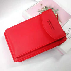 Multifunctional Mobile Phone Bag Solid Diagonal Shoulder Bag