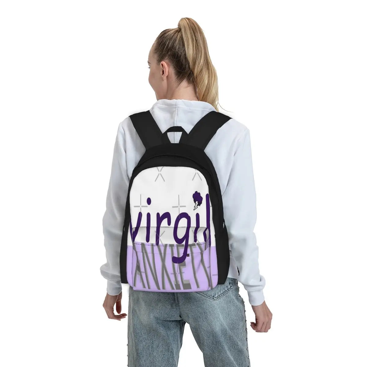Virgil Backpacks Men's Women's Name Backpack Men Class Girls