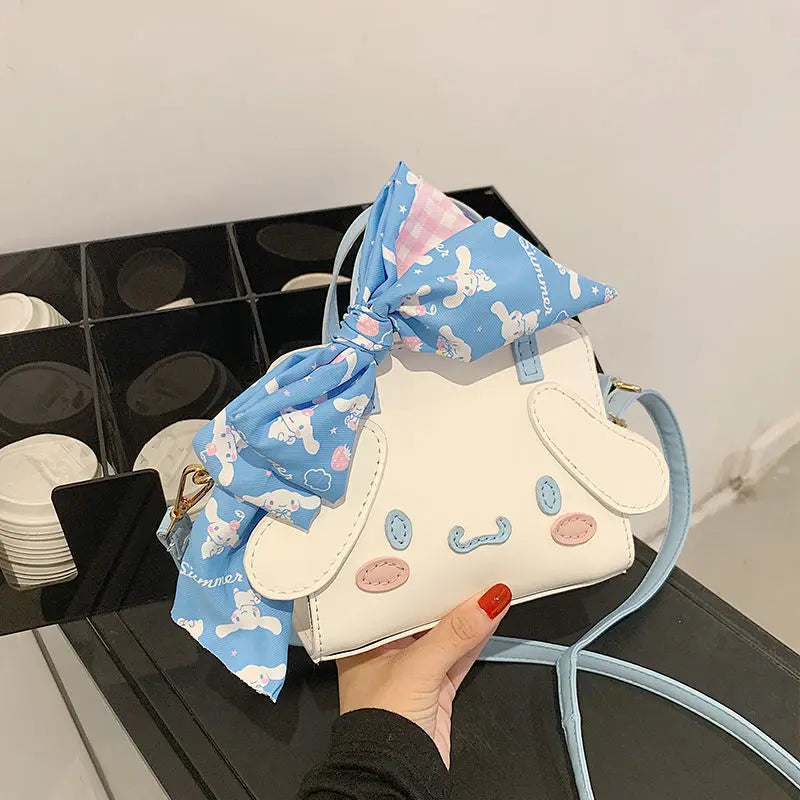 DIY Kuromi Cinnamon Handbag for Y2K Girls