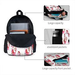 Santa's Christmas Beach Holiday Backpacks Men Women Unisex Personalized Girls