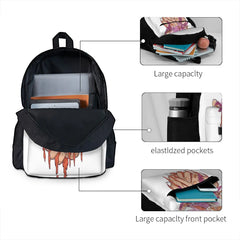 Sapphic Toadstool Frog Handful Backpacks Men's Backpacks Bags