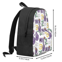 Sappho Set Backpacks Men's & Women's Harajuku Kids Backpack