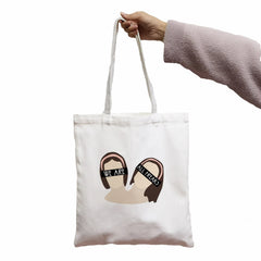 Sarah Paulson Gothic Canvas Bag Large Capacity Shoulder Bag