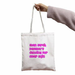 Sarah Paulson Gothic Canvas Bag Large Capacity Shoulder Bag