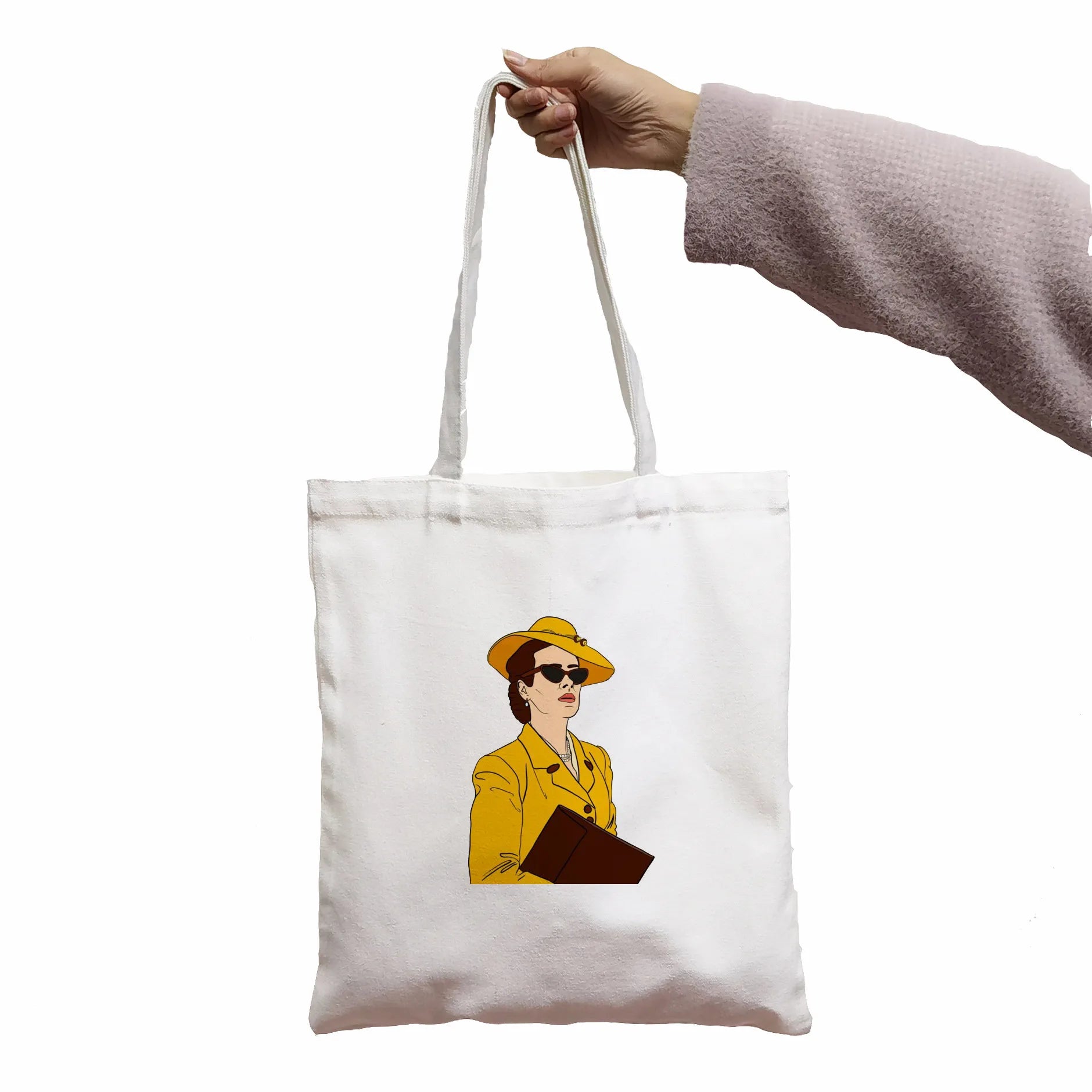 Sarah Paulson Gothic Canvas Bag Large Capacity Shoulder Bag