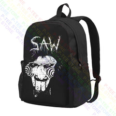 Jigsaw Metal Billy Puppet Gothic Punk Backpack Travel Art Print