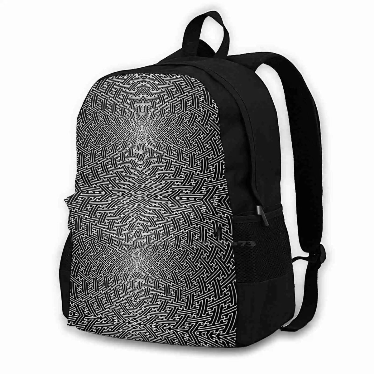 Sayagata Galaktika Laptop Bag - Traditional Geometric Pattern