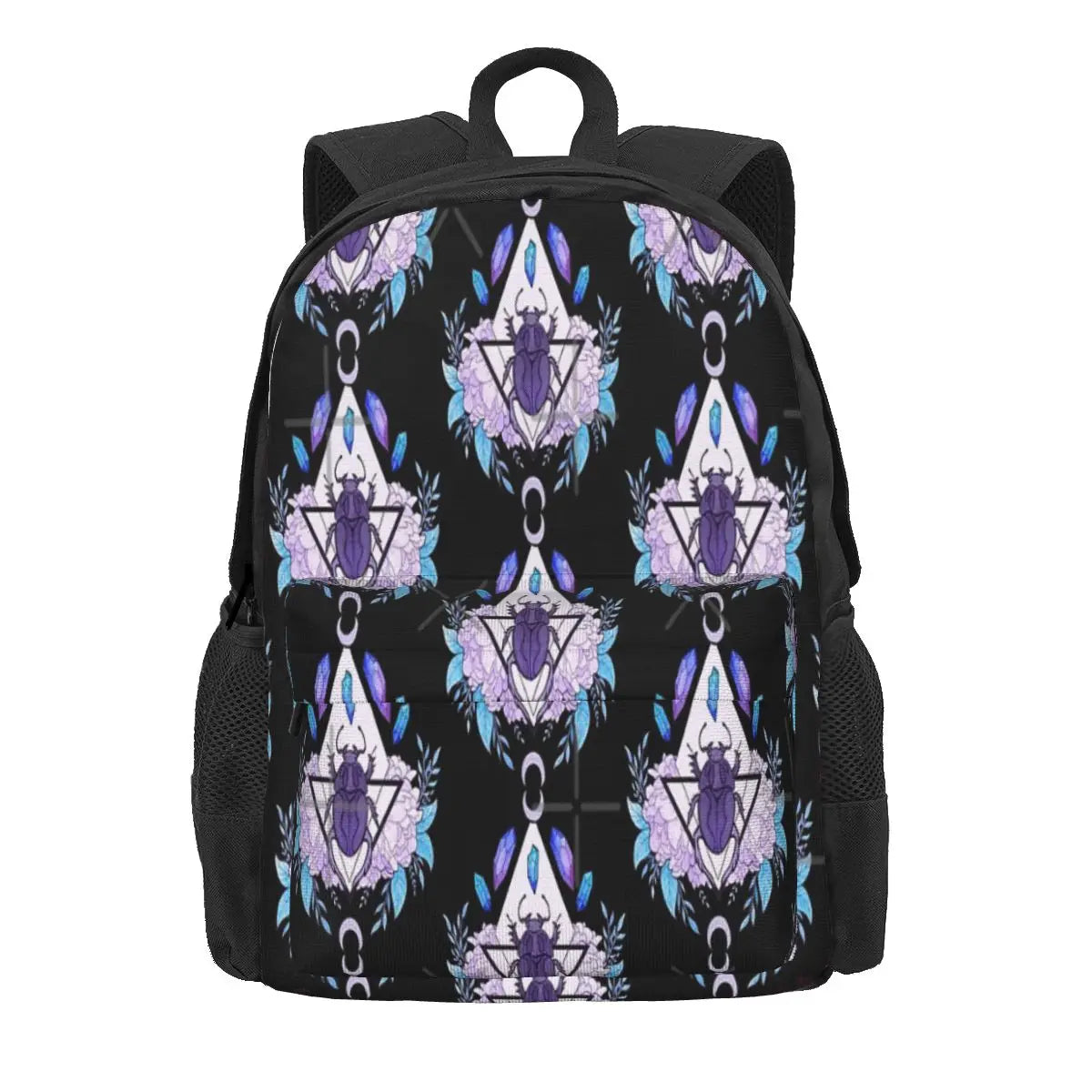 Scarab Queen Nikury Backpacks Men Women Zipper Man Backpack