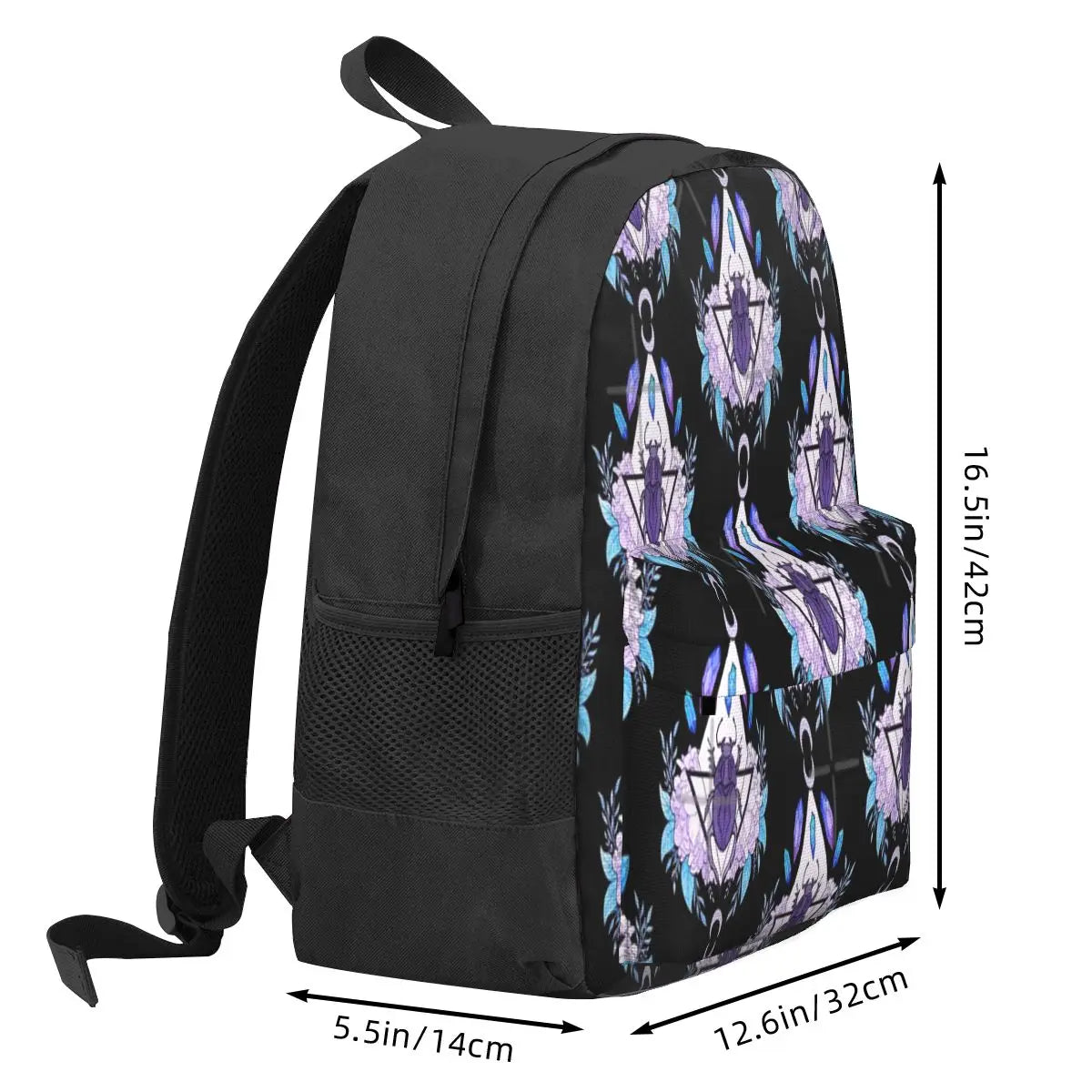 Scarab Queen Nikury Backpacks Men Women Zipper Man Backpack