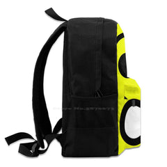 Scared Face 3D Print Backpack Casual Bag Adult Fan Customize