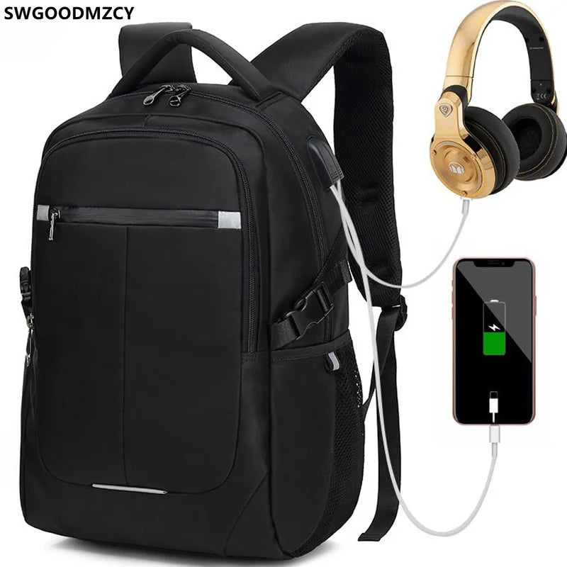 School Backpack for Boys Men Handbag School Notebook Backpack