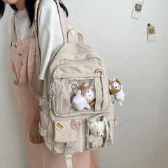 School Backpack Laptop Backpacks Student Bookbag Casual Travel Bags