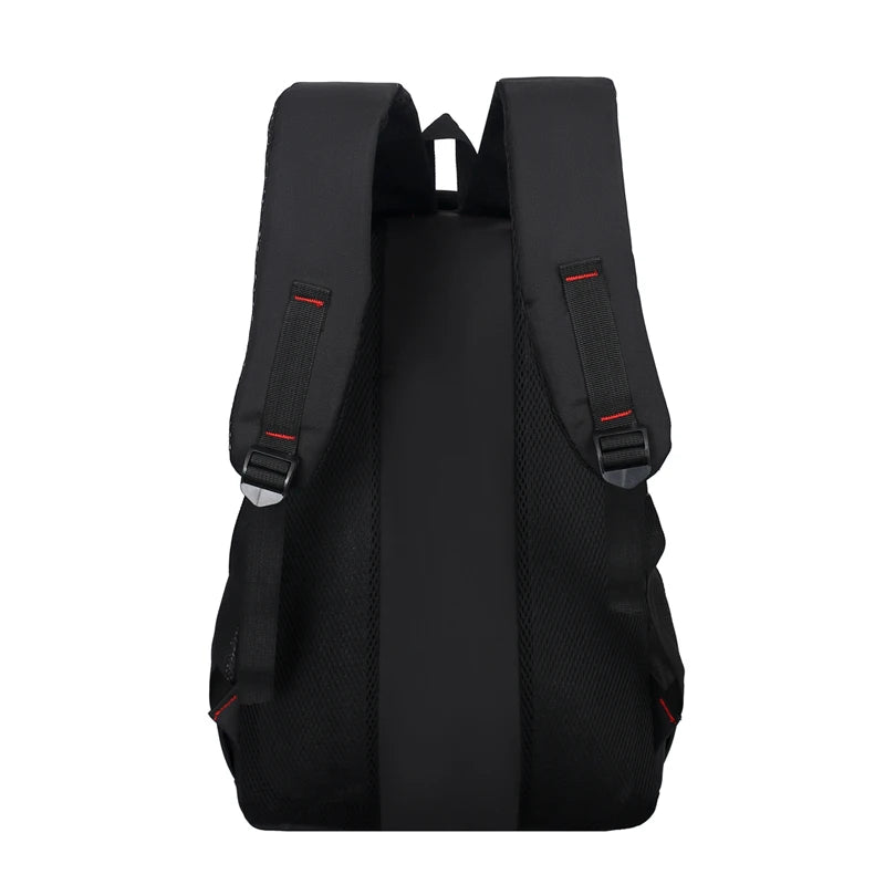 Durable Oxford Cloth School Backpack for Men