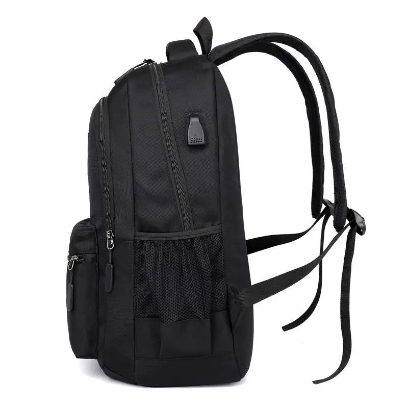 School Backpack USB Charging Port Bag Large Capacity Boys Girls