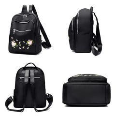 Teenage Girl School Backpack Nylon Waterproof Shoulder Bag Mochila Feminina