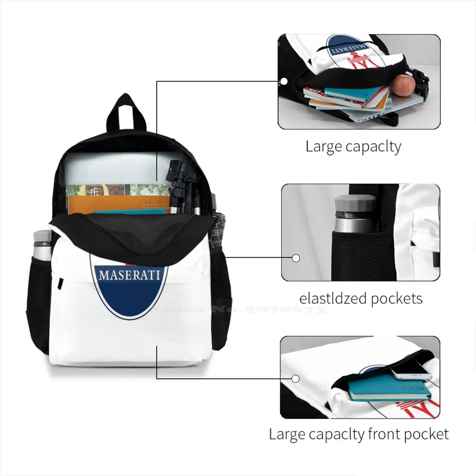 Galaxy School Bag Big Capacity Backpack Laptop 15 Inch Trending