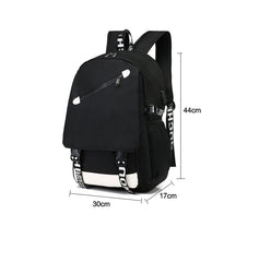 Anime Cosplay Akatsuki Sharingan Student School Shoulder Bag