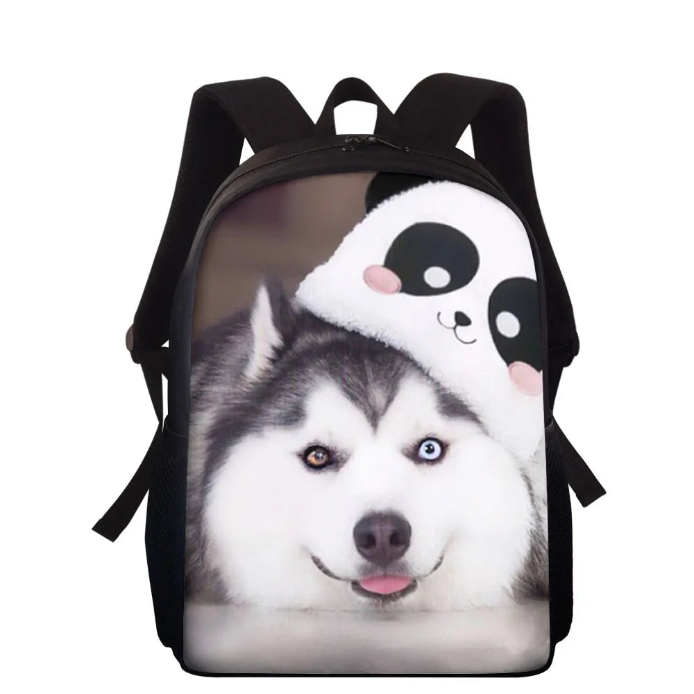 Girls Laptop Backpack Husky School Bag Pack