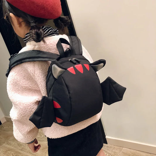 Kids School Bag with Anti-Lost Rope Kindergarten Backpack